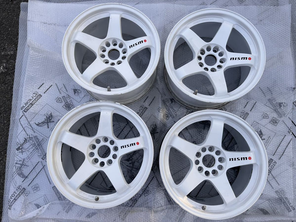 LMGT4 17 inch 9J +22 5×114.3 LM-GT4 S14 BNR32 BCNR33 BNR34 JZA80 NISMO