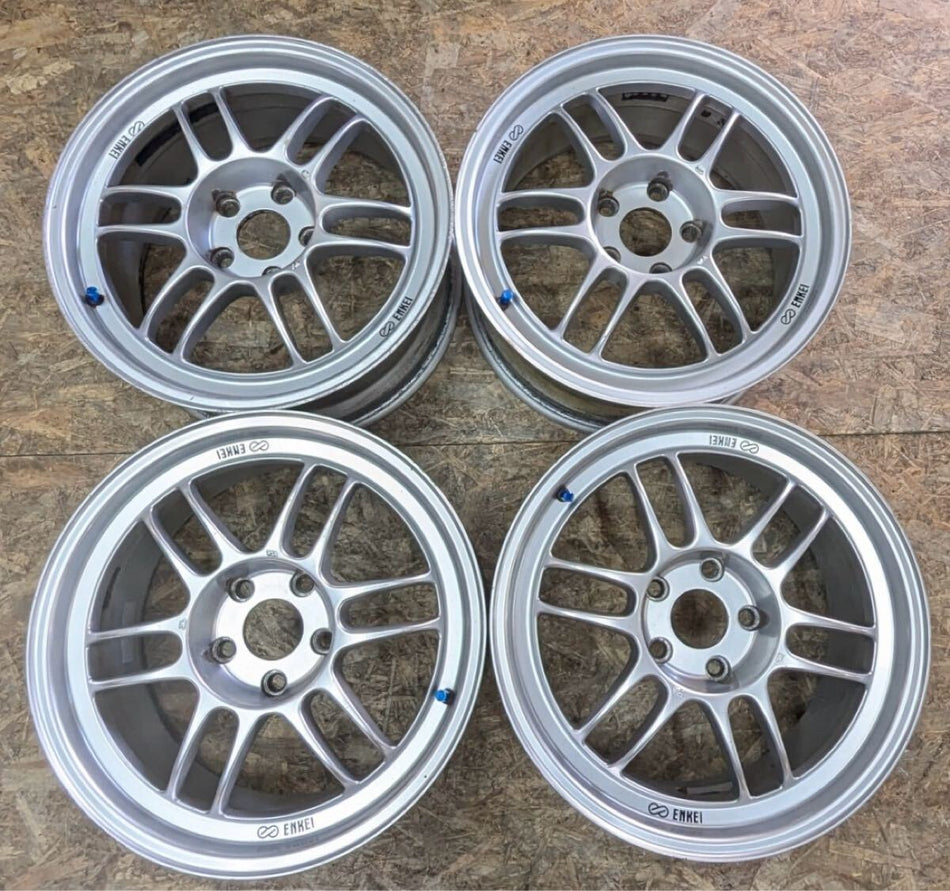 ENKEI RPF1 17x8 +35 / 17x8.5 +40 5x114.3 Lightweight Rare! Fits Silvia, Skyline, Altezza, FD3S, RX-8