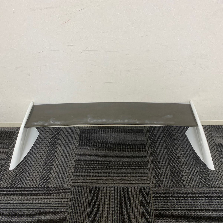 Lancer Evolution CT9A GSR Genuine Carbon Trunk Rear Spoiler Wing White