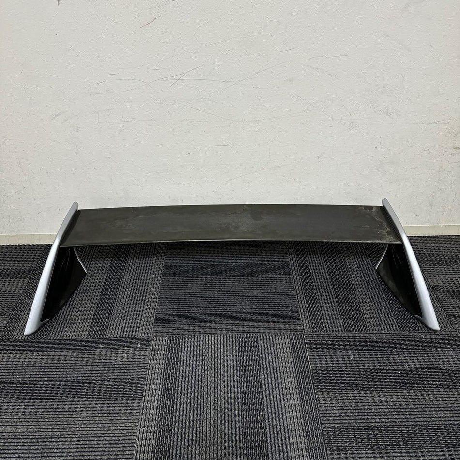 Lancer Evolution CT9A MR Genuine Carbon Trunk Rear Spoiler Wing Silver