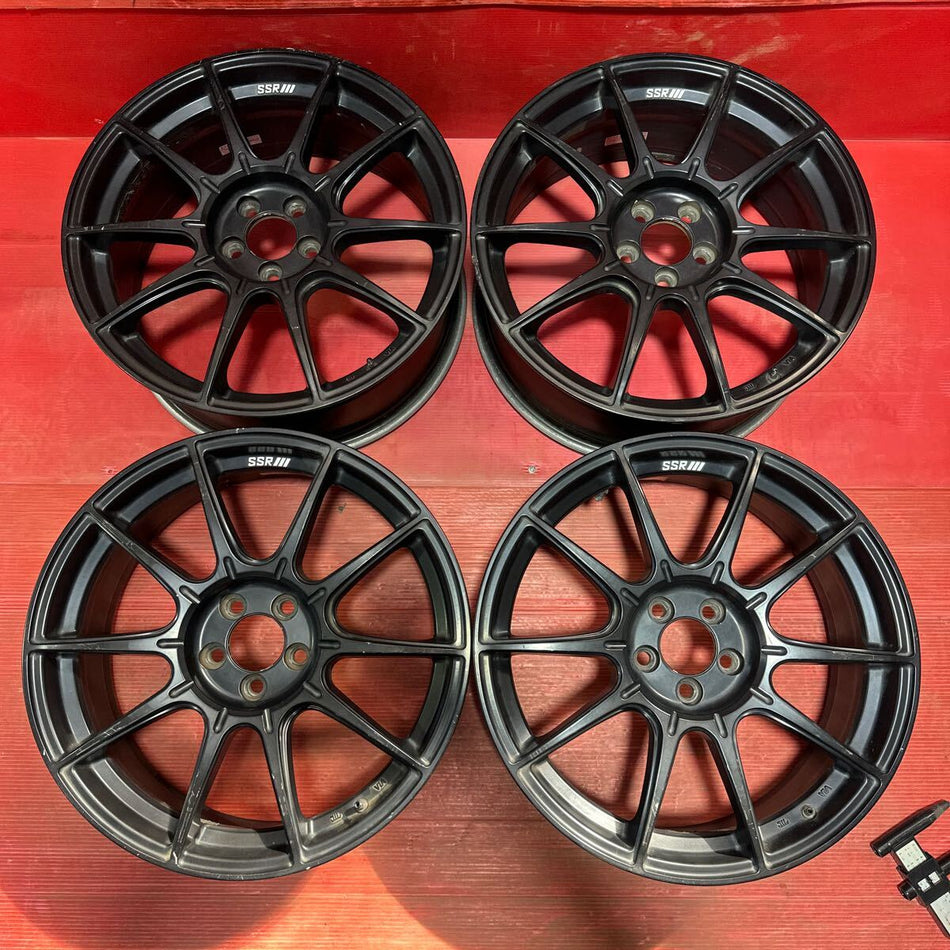 86 SSR Wheels 18inch 18x7.5 +48 5x100 GTX01