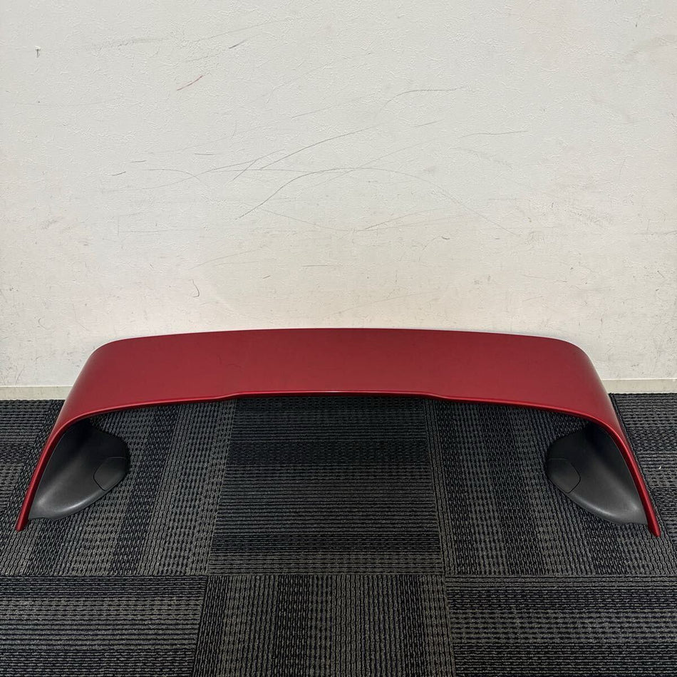 Lancer Evolution X CZ4A Genuine Mitsubishi Rear Wing Trunk Spoiler P19 Red Metallic