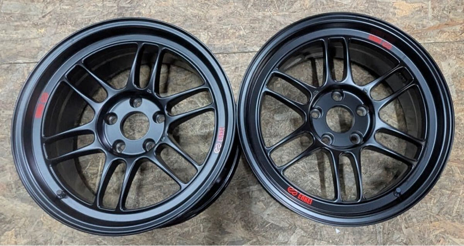 ENKEI RPF1 17x9 +22 5x114.3 2Sets Lightweight Rare! Fits BNR32, Silvia, FD3S, JZA80