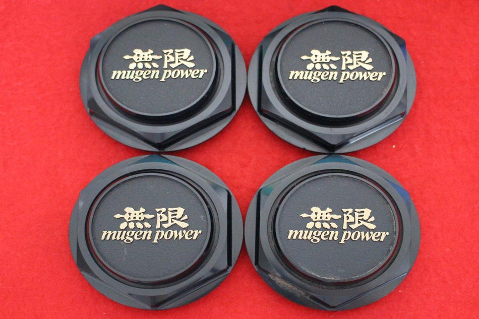 Civic EG EK MUGEN CF-48 Wheels 15inch 15x6 +38 4x100 Center Plate Cover Emblem Ornament Cap