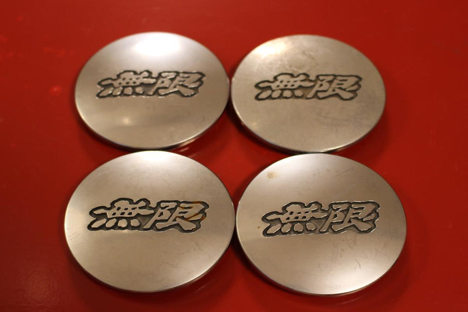 Civic EG EK MUGEN MR-5 Wheels 15inch 15x6 +38 4x100 Center Plate Cover Emblem Ornament Cap