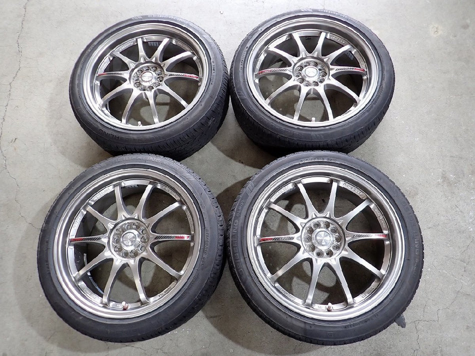 ce28 18inch 18x7.5 +50 5x100 Wheels Rims Set of 4 RAYS VOLK RACING