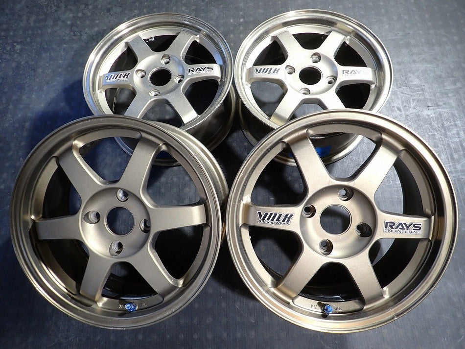 AE86 Aftermarket RAYS Wheels 15inch 15x6.5 +45 16inch 16x7 +42 4x114.3 TE37