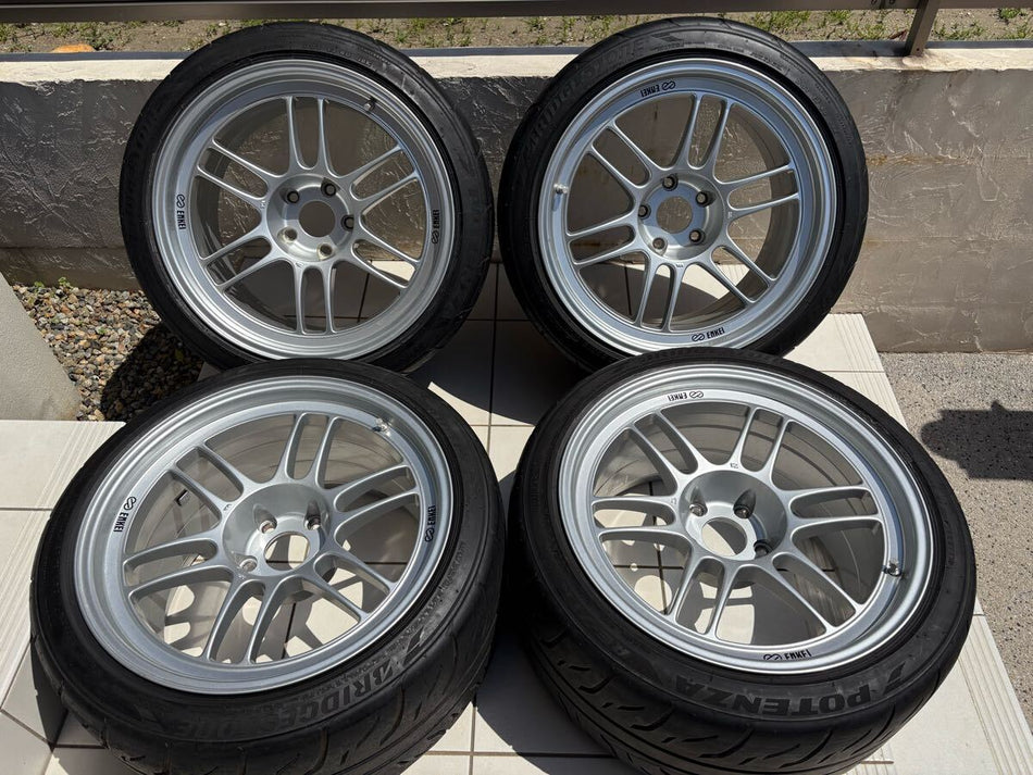 ENKEI RPF1 18x10.5 +15 5x114.3 Lightweight No Tire Excellent condition, only ~250km