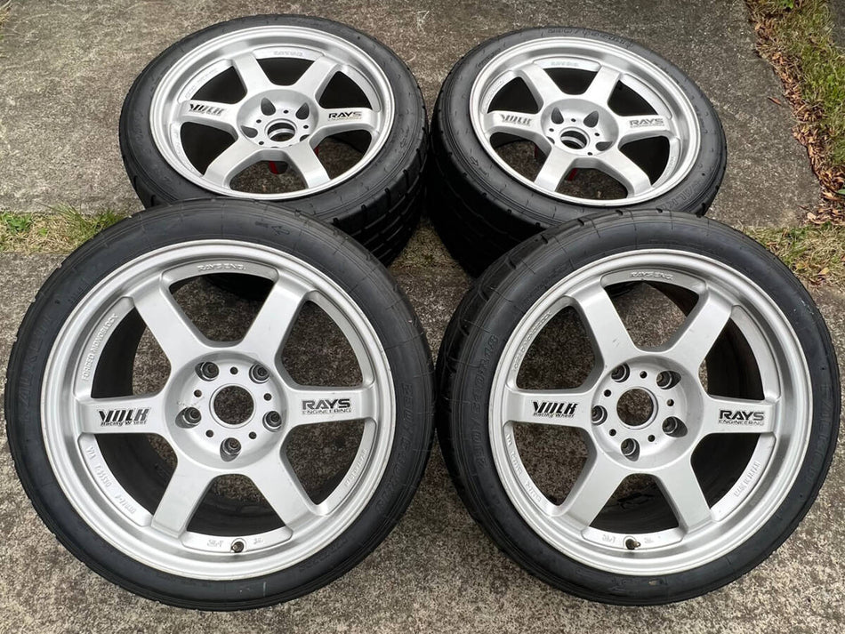 RAYS Volk Racing TE37 18-inch 9J +43 & 11J +30 5x130 for Porsche 911 964 993 996 997 987