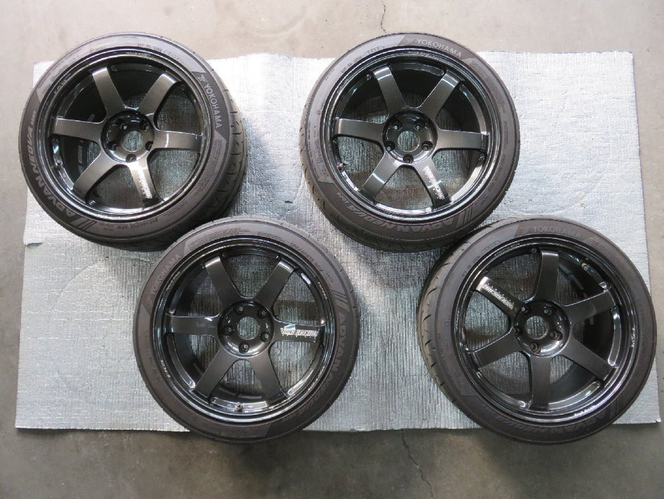 RAYS TE37 SAGA S-Plus Wheels 18inch 18x9 +35 5x114.3