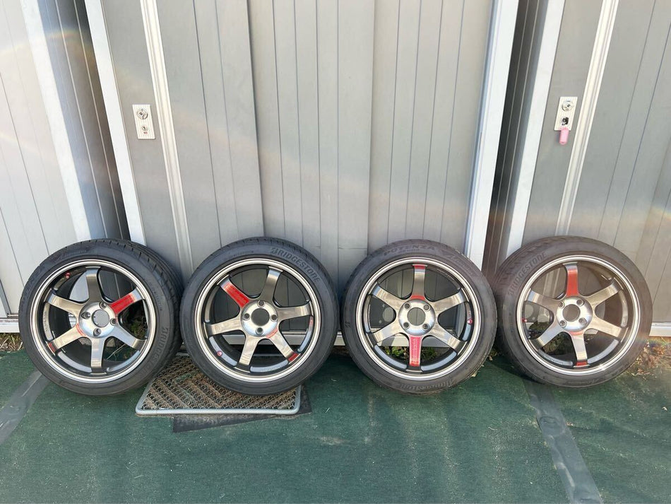 RAYS Volk Racing TE37 Sonic SL 16x8.0J +34 Face 4 4x100 PG Color