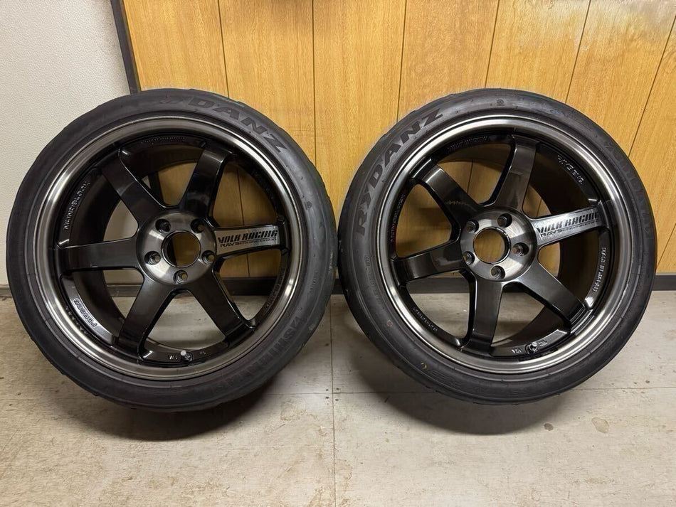 RAYS TE37SL Wheels 18inch 18x9.5 +22 5x114.3 Forged Lightweight GTR