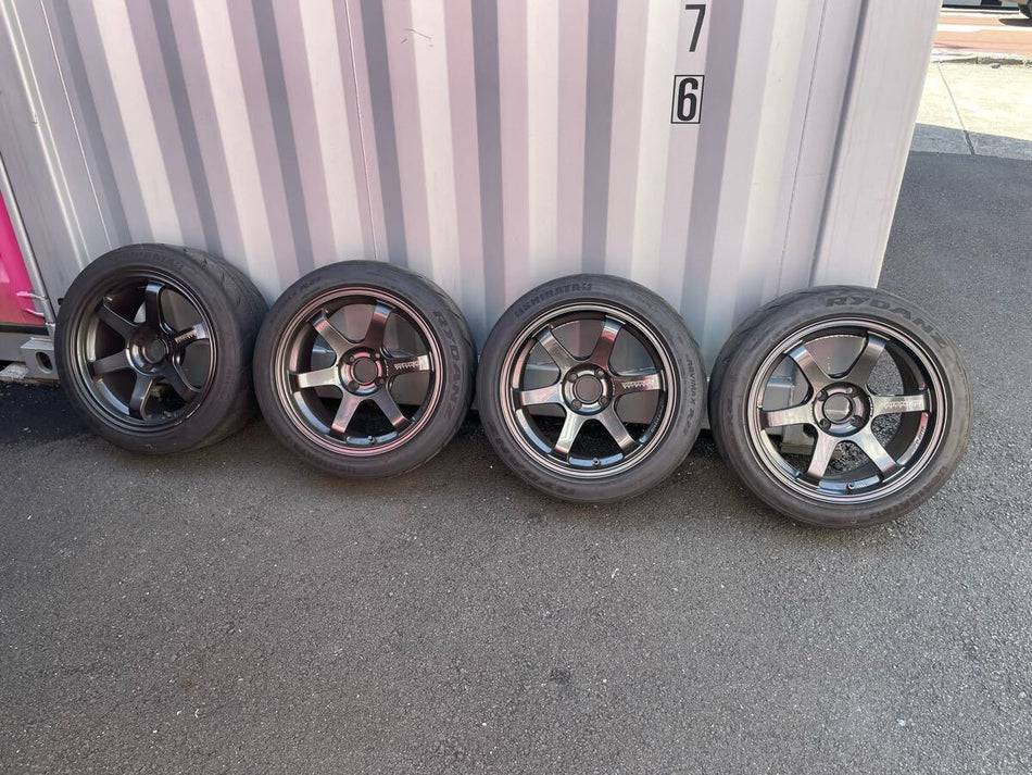 RAYS TE37 SONIC Wheels 16inch 16x8 +25 4x100