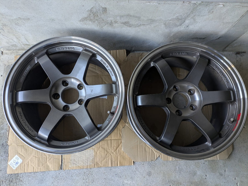 [For RSX] TE37SL 17x9.5 +28 5x114.3 RAYS