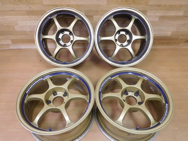 ADVAN RG 17 inch 8.5J +31 5×114.3 Lightweight Wheels for R32 R33 GT-R Lancer Evo GTO Silvia Skyline
