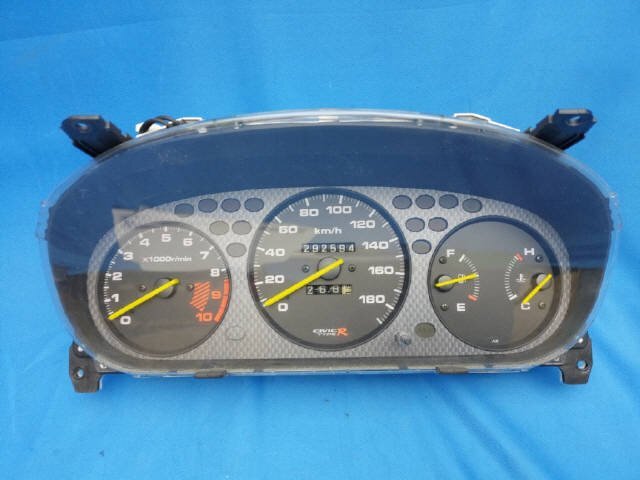 Civic EK9 1999 Genuine Speedometer Cluster B16B 5MT 292593km