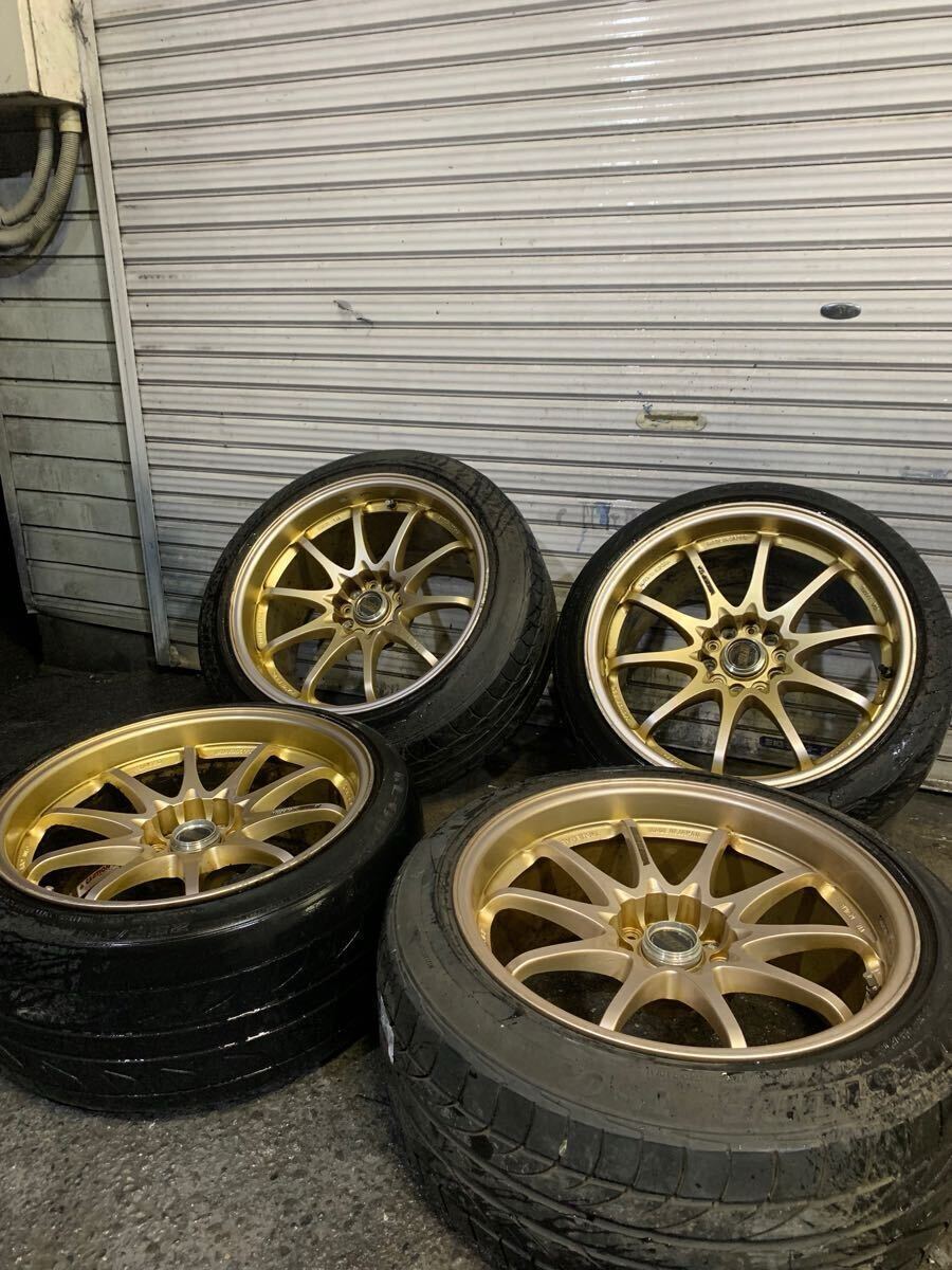 RAYS CE28N 18x9.5J +15 5x114.3 (GTR Size) – Lightweight Forged Wheel