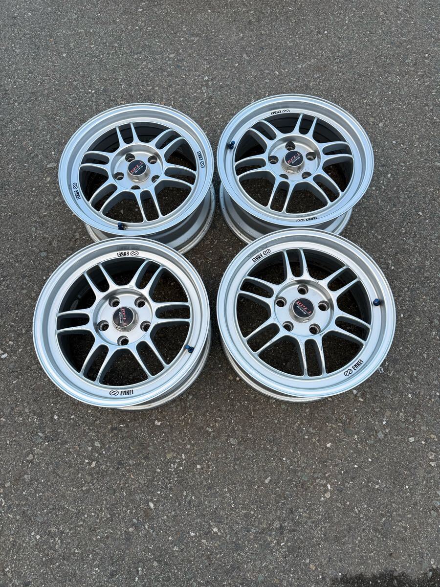 ENKEI RPF1 16x7 +35 5x114.3 Aluminum 4-piece set, Deep Rim, Used