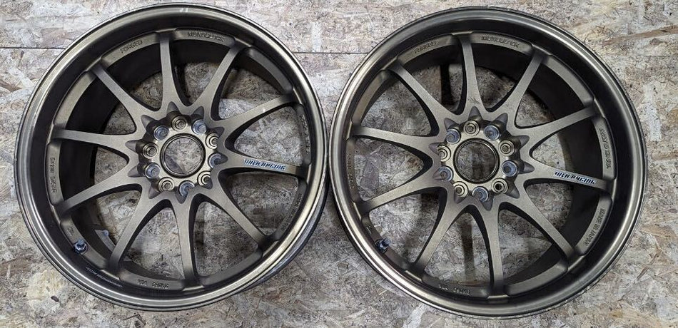 Silvia/Skyline/WRX Aftermarket RAYS Volk Racing Wheels 18inch 18x9.5 +34 5x114.3 CE28N Forged